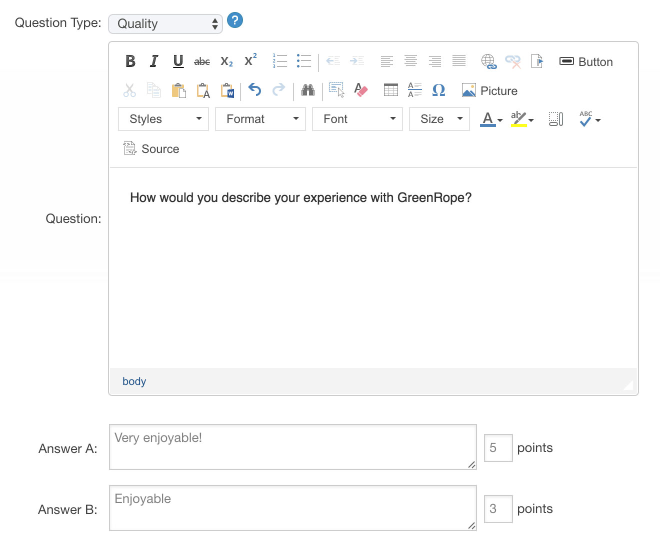 how to create a survey
